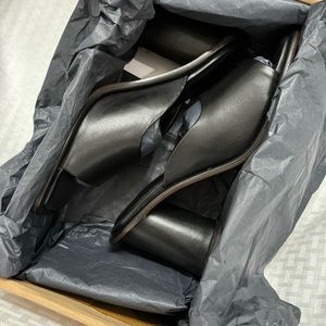 NEW Free People Mandi Mule Heel, Black, Women Size 7